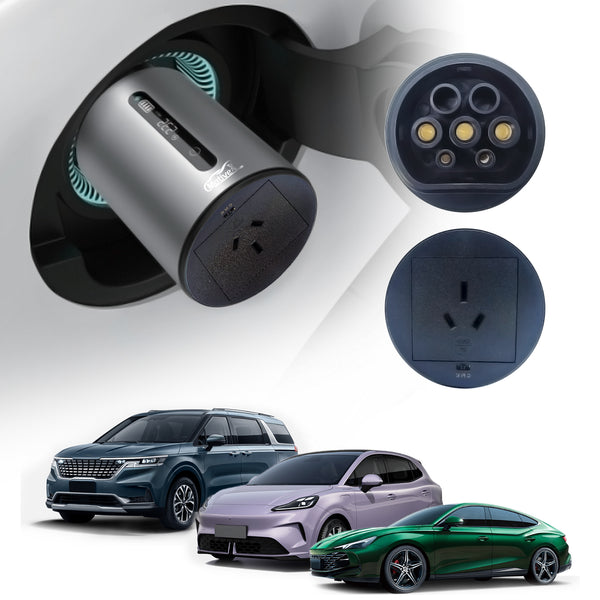 Type 2 V2L Adapter for BYD, NETA & MG EVs, Type 2 EV Charging Cable Connector