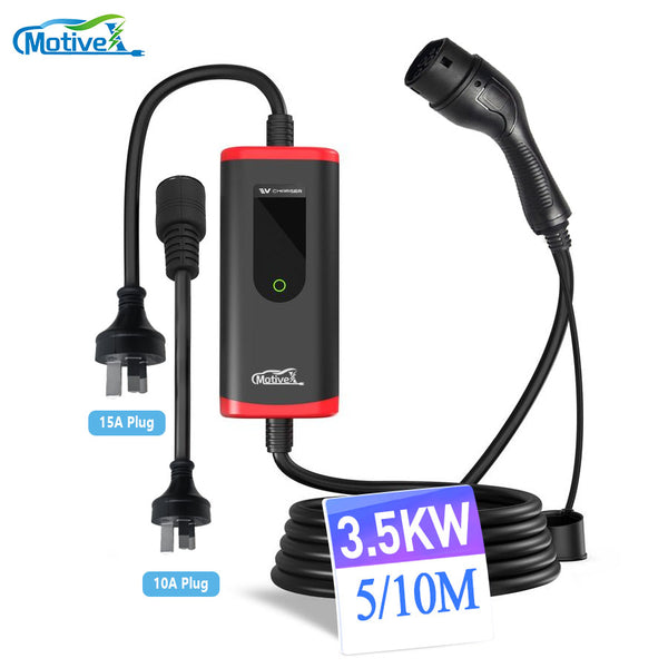 Type2 B2 Smart Home Portable EV Chargers Adjustable 6-15A 10M/5M