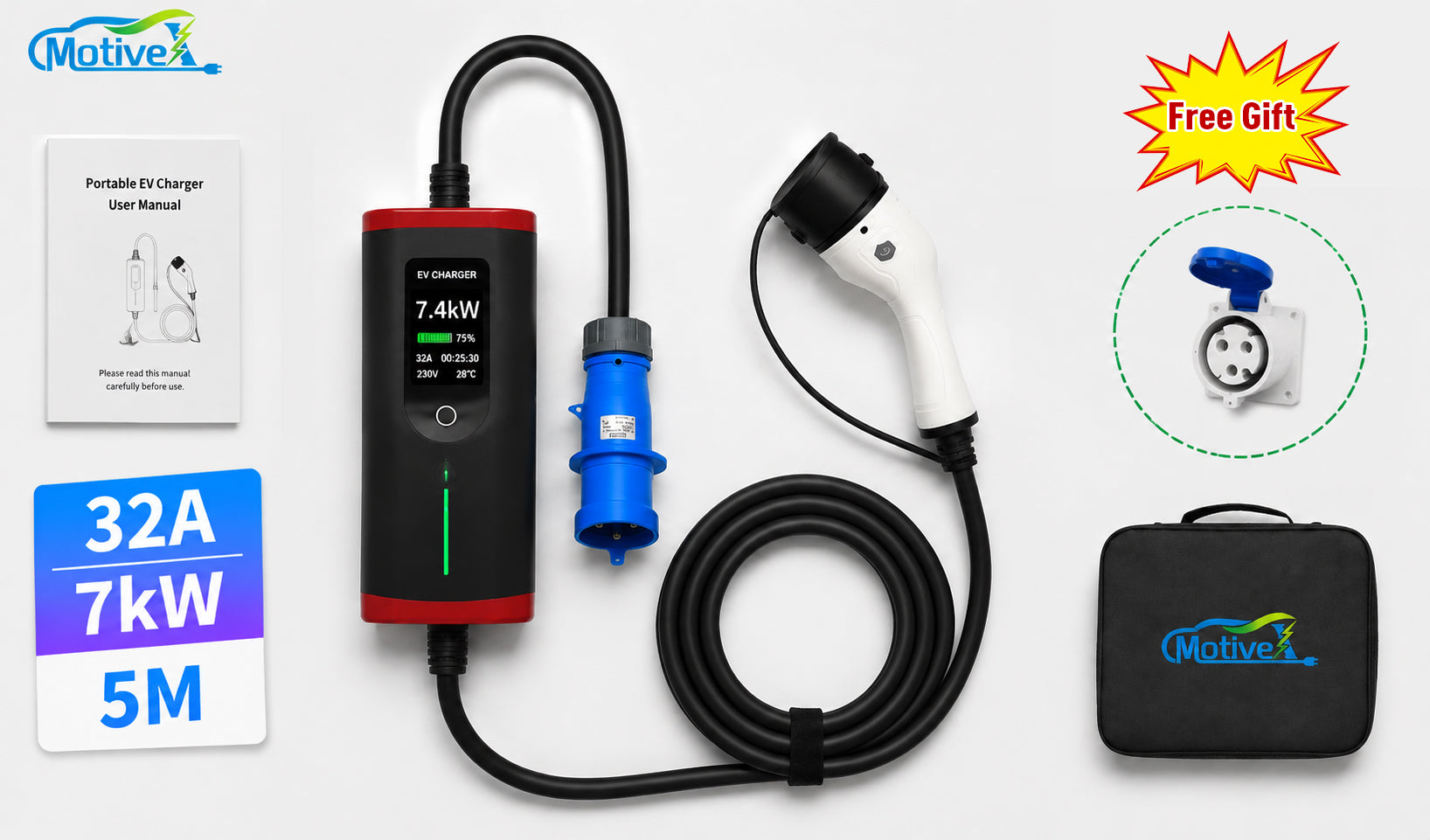 7kW charging setup
