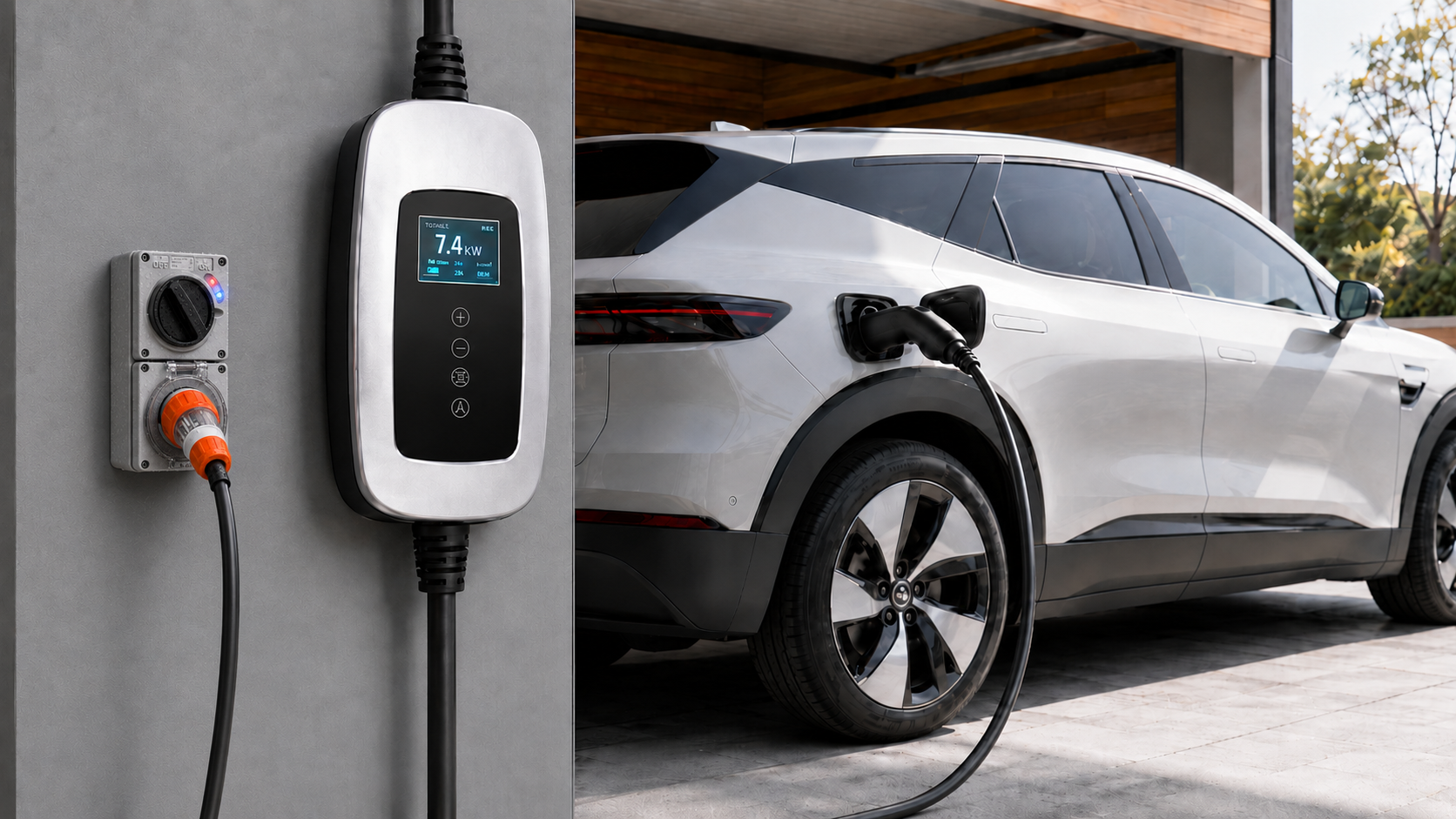 7kW charging setup